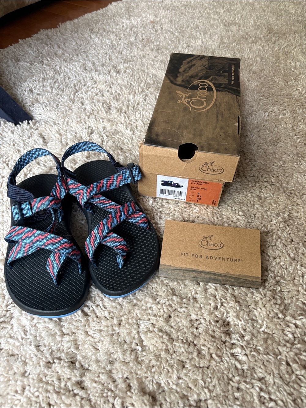 New Chaco Z2 Classic size 6
